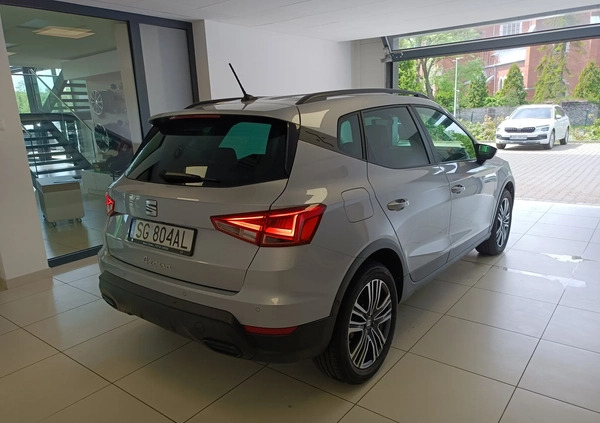 Seat Arona cena 82900 przebieg: 17537, rok produkcji 2021 z Choszczno małe 497